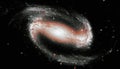 Spiral galaxy in the constellation Eridanus NGC 1300 .Elements of this image are furnished by NASA