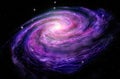 Spiral Galaxy in deep spcae