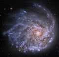 Spiral Galaxy NGC 2276 constellation Cepheus Royalty Free Stock Photo