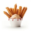 Spiral Group French Fry Dipping Bowl - Spiky Mounds, Candycore, Crisp And Clean