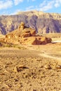 Spiral Hill rock formation, in the Timna Valley