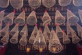 Spiral Incense at Thien Hau Temple in Ho Chi Minh City, Vietnam Royalty Free Stock Photo