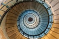 Spiral lighthouse staircase Royalty Free Stock Photo