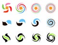 Spiral logos