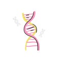 Human Genome Project Royalty Free Stock Photo