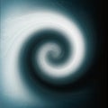 Spiral movement of water whirlpool. Illustration Royalty Free Stock Photo