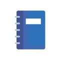 Colorful School Notebook Icon for Education Royalty Free Stock Photo