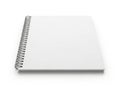 Spiral notebook isolated on white background Royalty Free Stock Photo
