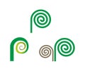Spiral P logos
