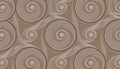 Spiral pattern texture, abstract design and swirl background, Stock Photo, Generative AI Royalty Free Stock Photo