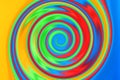 spiral rainbow