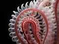 spiral-shaped form of Treponema pallidum