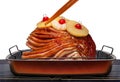 Spiral Sliced Ham for Holiday Dinner Royalty Free Stock Photo