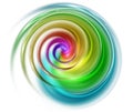 Spiral spectral Royalty Free Stock Photo