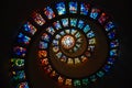 Spiral Stained Glass