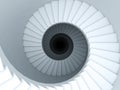 Spiral stair Royalty Free Stock Photo