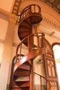 Spiral stair in Gothic style church