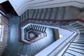 Spiral Stair in an Old Building, Shanghai, China