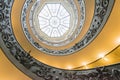 Spiral staircase of Bramante in the Vatican Museums