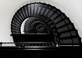 Spiral Staircase Inside Lighthouse Royalty Free Stock Photo