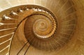 Spiral staircase of light house