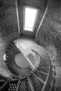 Spiral Staircase Metal Brick Architecture Historic Building Interior Royalty Free Stock Photo