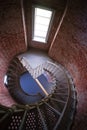 Spiral Staircase Metal Brick Architecture Historic Building Interior Royalty Free Stock Photo