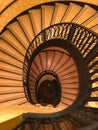 Spiral Staircase in the Palmer House - A Hilton Hotel