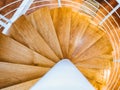 Spiral staircase Stair step Interior Modern building Architecture details Royalty Free Stock Photo