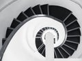 Spiral Staircase Architecture details Art Abstract background Royalty Free Stock Photo