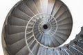 Spiral staircase to infinity Royalty Free Stock Photo