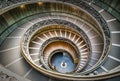 Spiral staircase in Vatican Museum