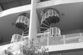 Spiral staircases Royalty Free Stock Photo