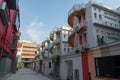 spiral staircases of modern shophouse in Bugis, Singapore