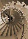 Spiral stairs Royalty Free Stock Photo
