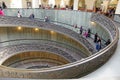 Spiral stairs in Vatican Royalty Free Stock Photo