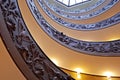 Spiral stairs of the Vatican Museums Royalty Free Stock Photo