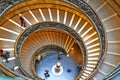 Spiral stairs of the Vatican Museums in Vatican