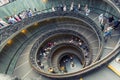 Spiral stairs of the Vatican Museums in Vatican Royalty Free Stock Photo