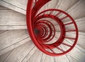 Spiral stairs Royalty Free Stock Photo