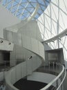 Spiral stairway in Dali museum