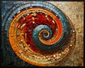 Spiral Stonework Assemblage: A Closeup Look