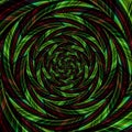 Spiral swirl pattern background abstract, illustration surreal