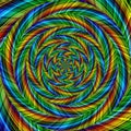 Spiral swirl pattern background abstract, illustration surreal