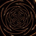 Spiral swirl pattern background abstract, illustration surreal