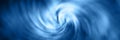Spiral vortex blue blurred gradient background texture banner