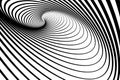 Spiral whirl movement. Abstract background.