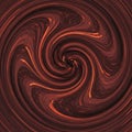 Spiraling abstract design features deep red and orange hues, creating a swirling pattern Royalty Free Stock Photo