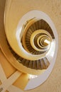 Spiraling staircase Royalty Free Stock Photo