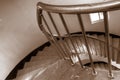 Spiraling stairs Royalty Free Stock Photo